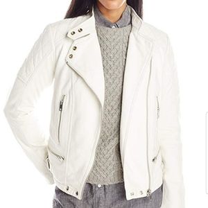 Diesel Cotton / Leather Moto Jacket